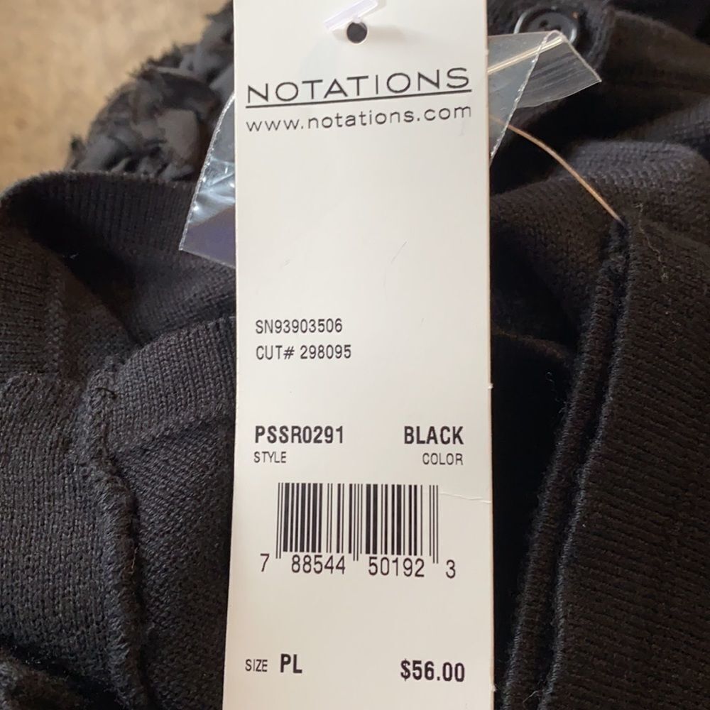 Notations PL Cardigan NWT - Picture 6 of 6